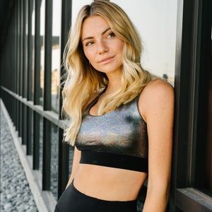 ZYIA Active disco luxe sports bra